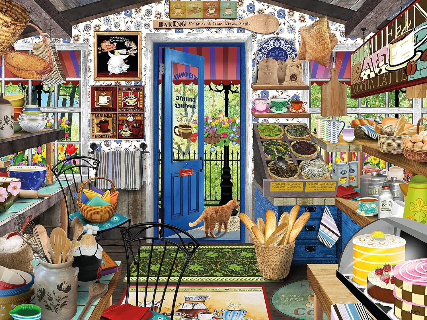 Vintage Collectible Shop - Sıcak ve Eski Zamanlı Bir Pastane