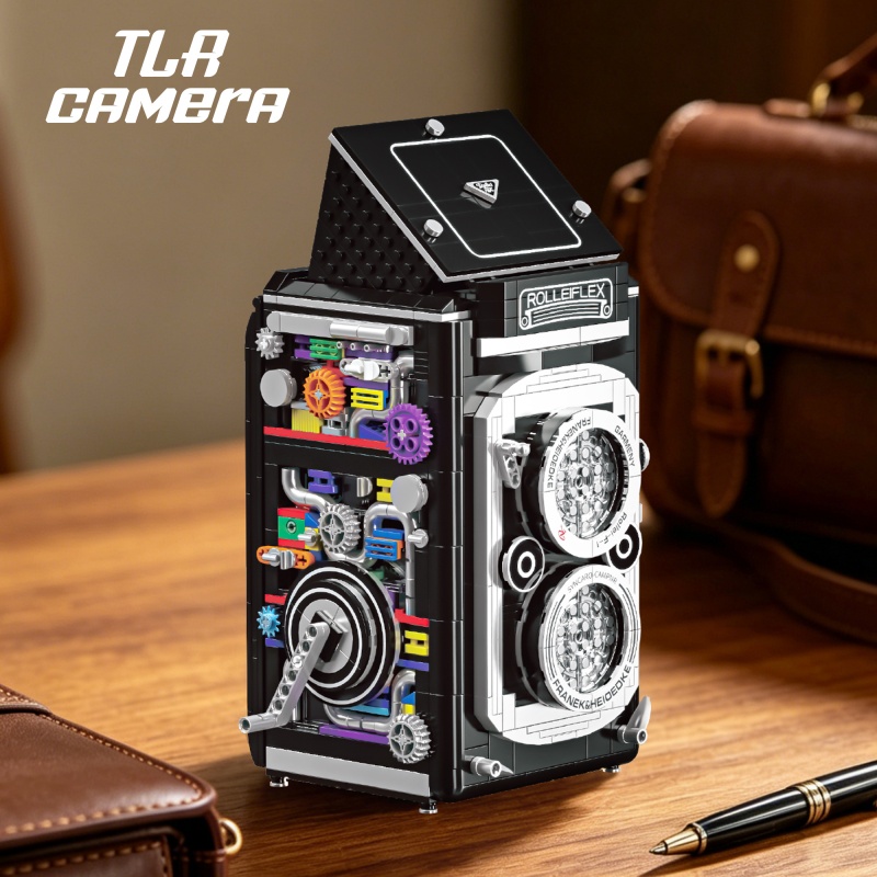Collectible Vintage Cameras - Çok satan çift lensli vintage kamera