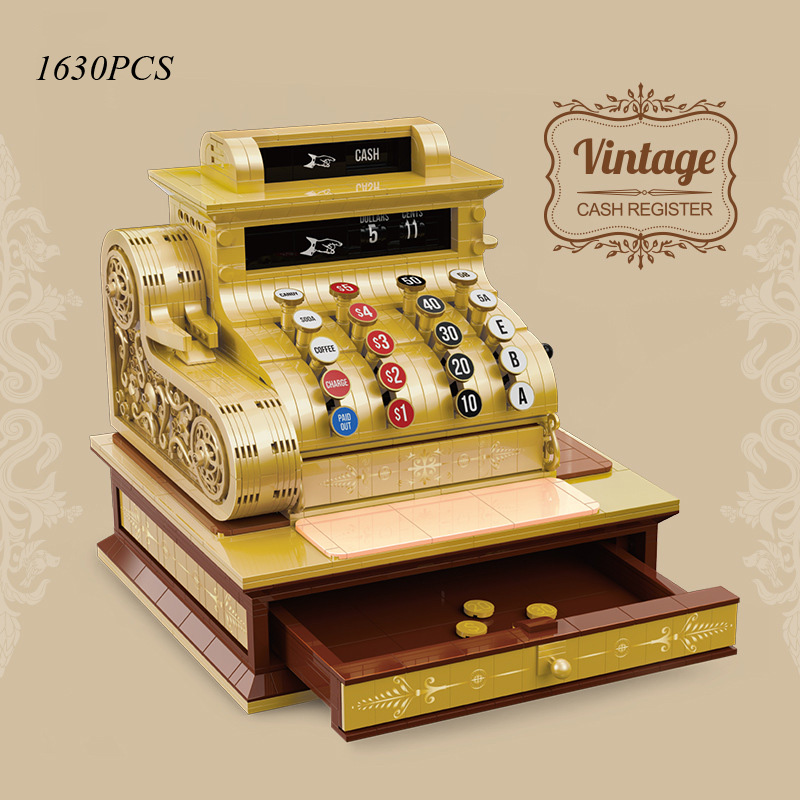 Vintage Collectibles Toys - Yaratıcı Klasik Vintage Retro Yazarkasa Mini