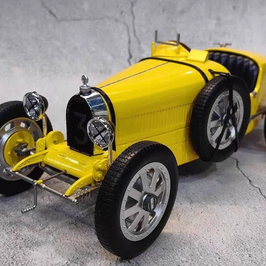 Vintage Collectible Model Cars - NOREV 1/12 Bugatti T35 Cabrio Klasik