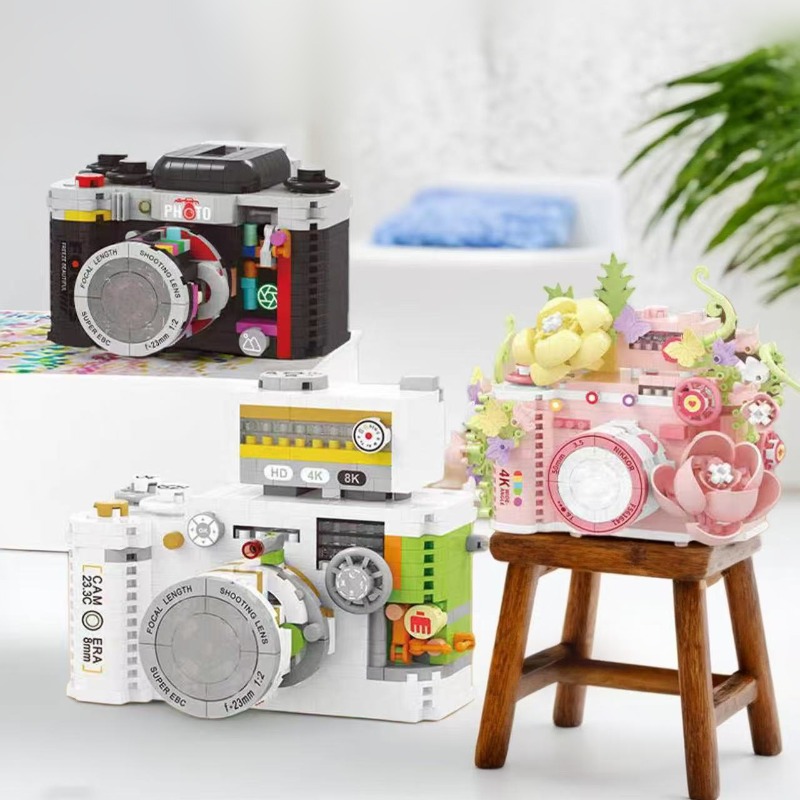 Collectible Vintage Cameras - Vintage Kamera Montaj Yapı Taşları, Masaüstü