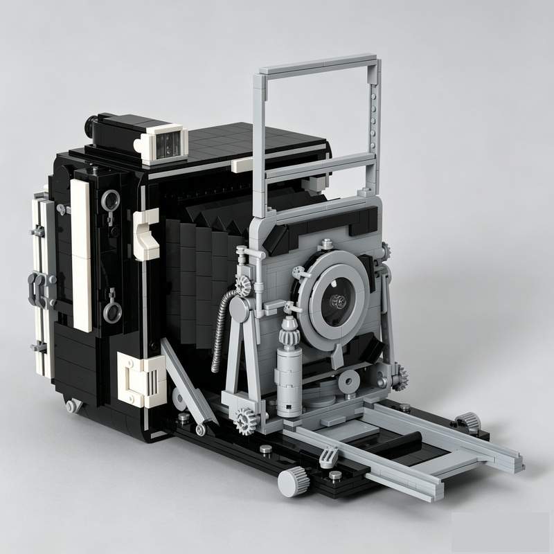 Collectible Vintage Cameras - 1896 Adet Vintage Büyük Formatlı Basın