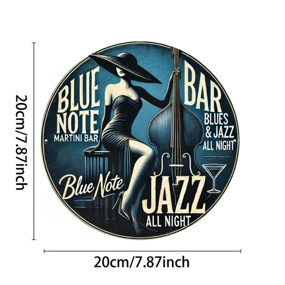 Blue Note Jazz Martini Bar Vin - Vintage Collectible Plates incelemesi ve fiyatı