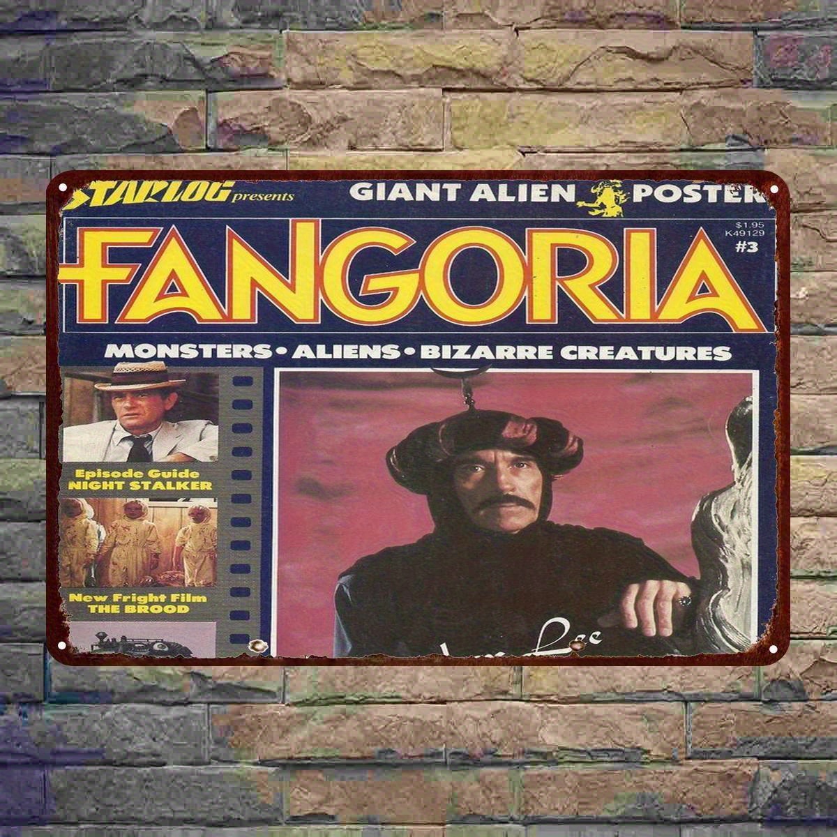 Vintage Fangoria Dergisi Kapağ - Vintage Collectible Magazines incelemesi ve fiyatı