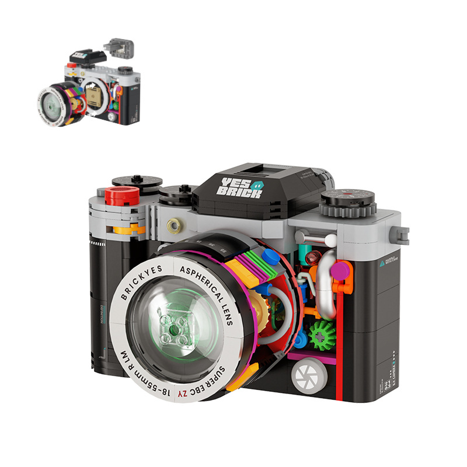 Retro Kamera Yapım Seti İnşaat - Collectible Vintage Cameras incelemesi ve fiyatı