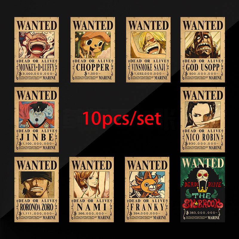 10 adet Anime One Piece Luffy  - Vintage Collectibles Toys incelemesi ve fiyatı