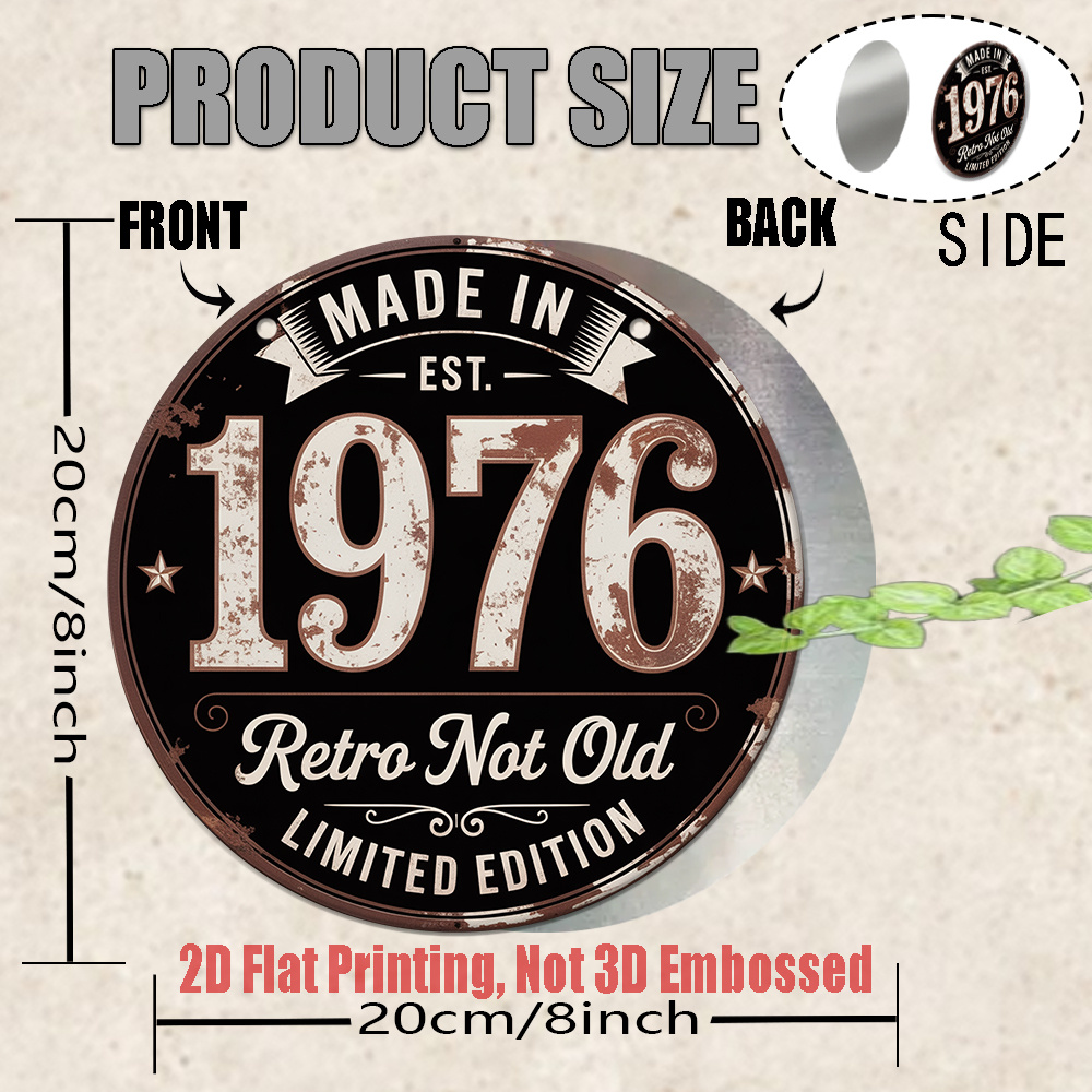 2D Düz, 1 adet 1976 Vintage Me - Vintage Collectible Plates incelemesi ve fiyatı
