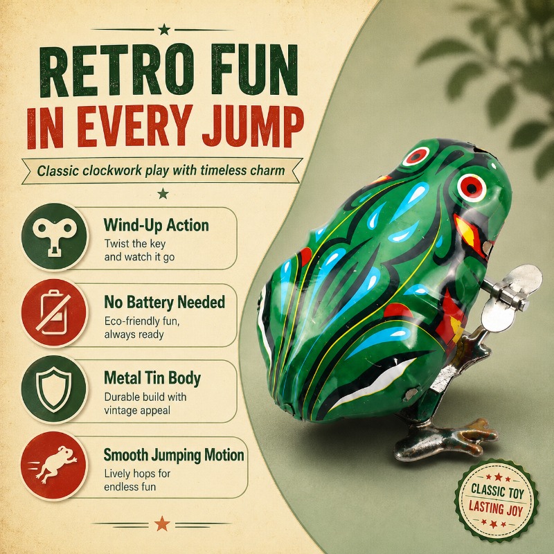 Nostaljik Saat Mekanizmalı Yay - Vintage Collectibles Toys incelemesi ve fiyatı