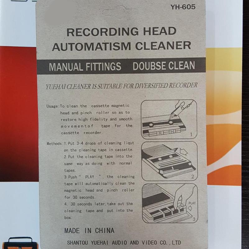 YENİ Bant Temizleyici Teyp Kay - Cassette Tape Head incelemesi ve fiyatı