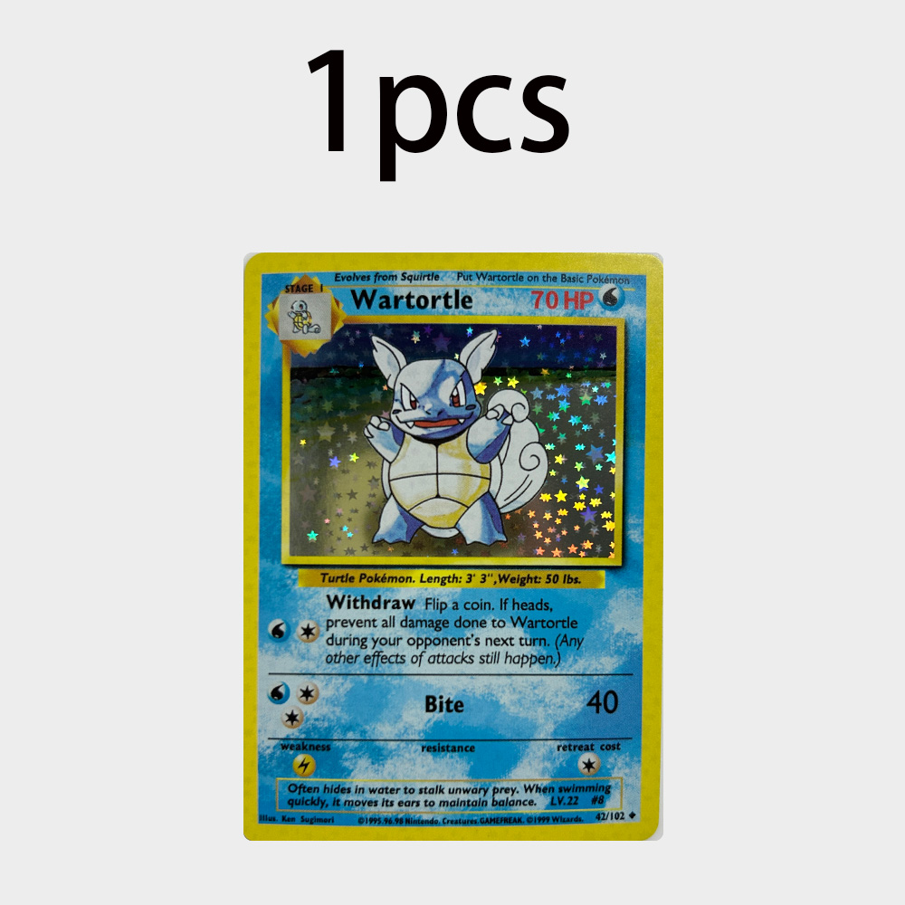 DIY PTCG Anime Wartortle Vinta - Vintage Pokemon Collectible incelemesi ve fiyatı