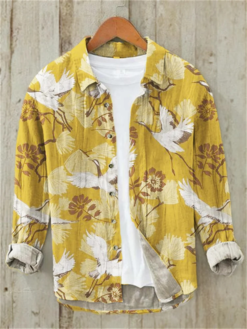 Erkek Balık Baskılı Keten Uzun - Vintage Collectible Shop incelemesi ve fiyatı